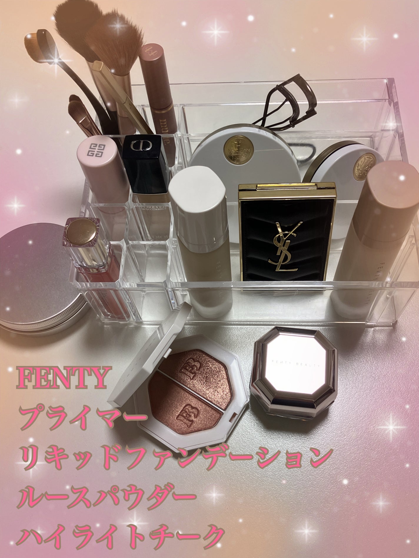 KILLAWATT FREESTYLE HIGHLIGHTER DUO/FENTY BEAUTY BY RIHANNA/パウダーハイライトを使ったクチコミ(1枚目)