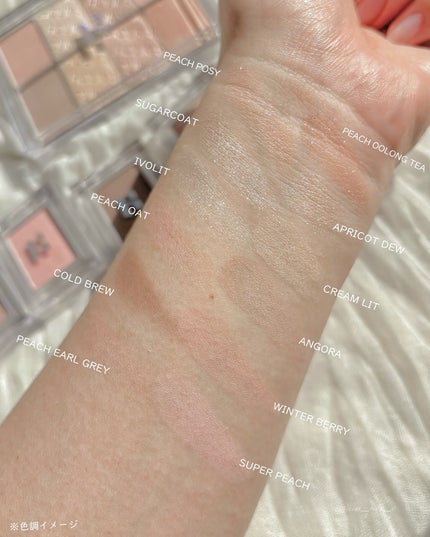 マイフェイブピースアイシャドウ/HOLIKA HOLIKA/単色アイシャドウを使ったクチコミ(5枚目)