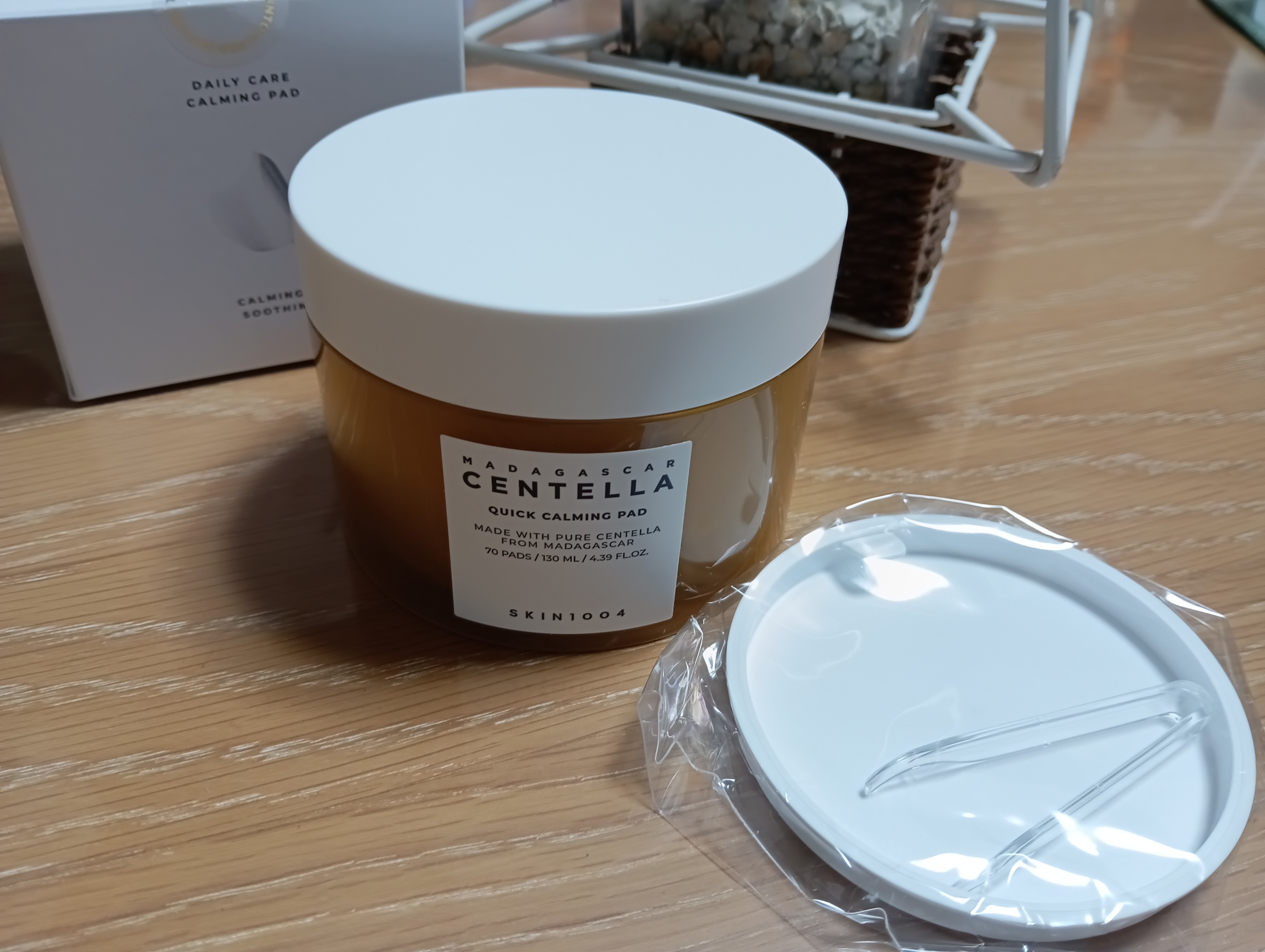 センテラ クイックカーミングパッド/SKIN1004/トナーパッドを使ったクチコミ（1枚目）