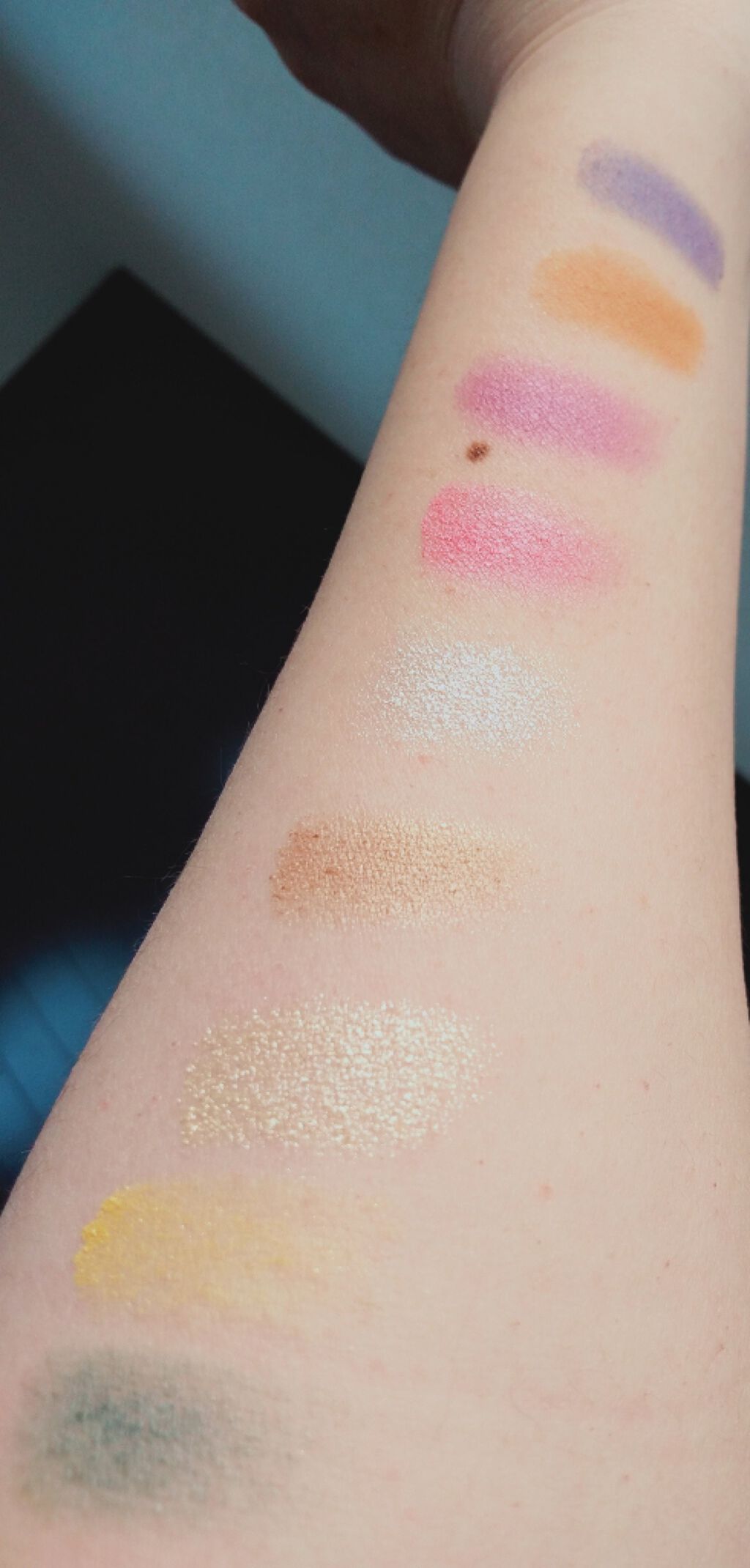 UR GLAM BLOOMING EYE COLOR PALETTE/U R GLAM/アイシャドウパレットを使ったクチコミ(2枚目)
