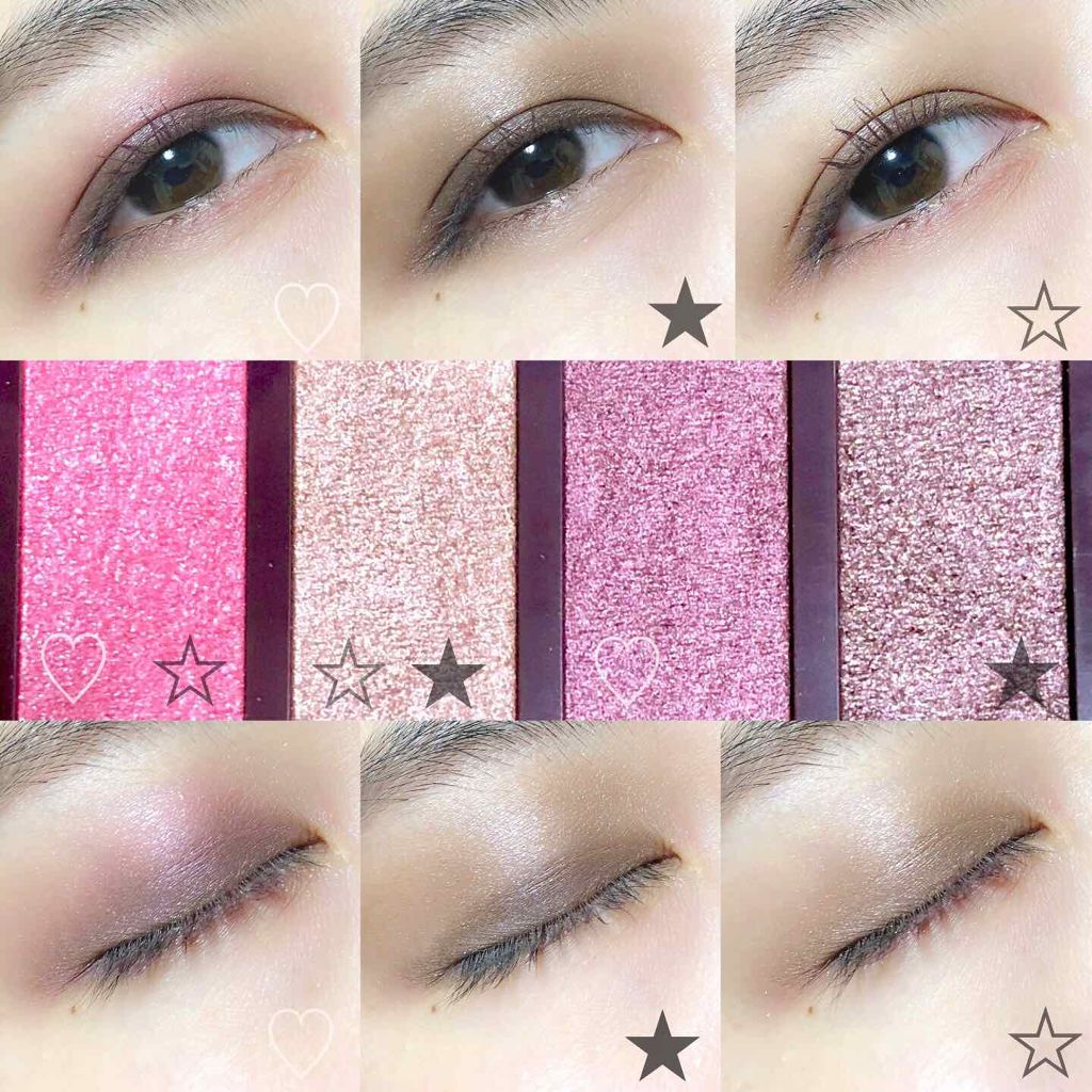 グラマラスリッチ アイパレット (クリスマスコフレ 2018)/Visée/メイクアップキットを使ったクチコミ(3枚目)