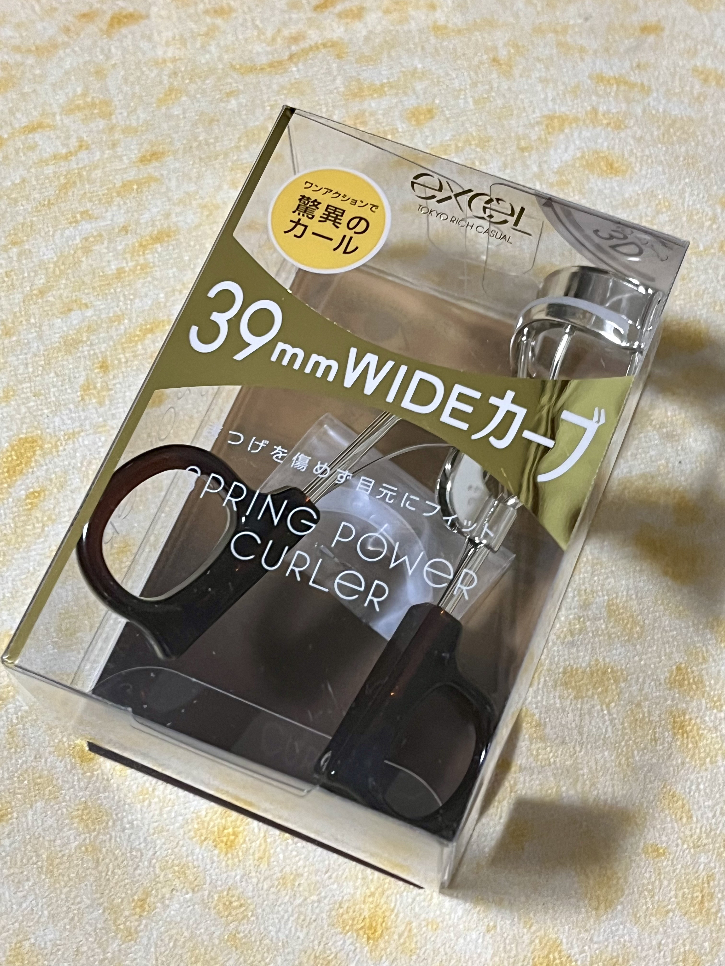 スプリングパワーカーラー/excel/ビューラーを使ったクチコミ（1枚目）