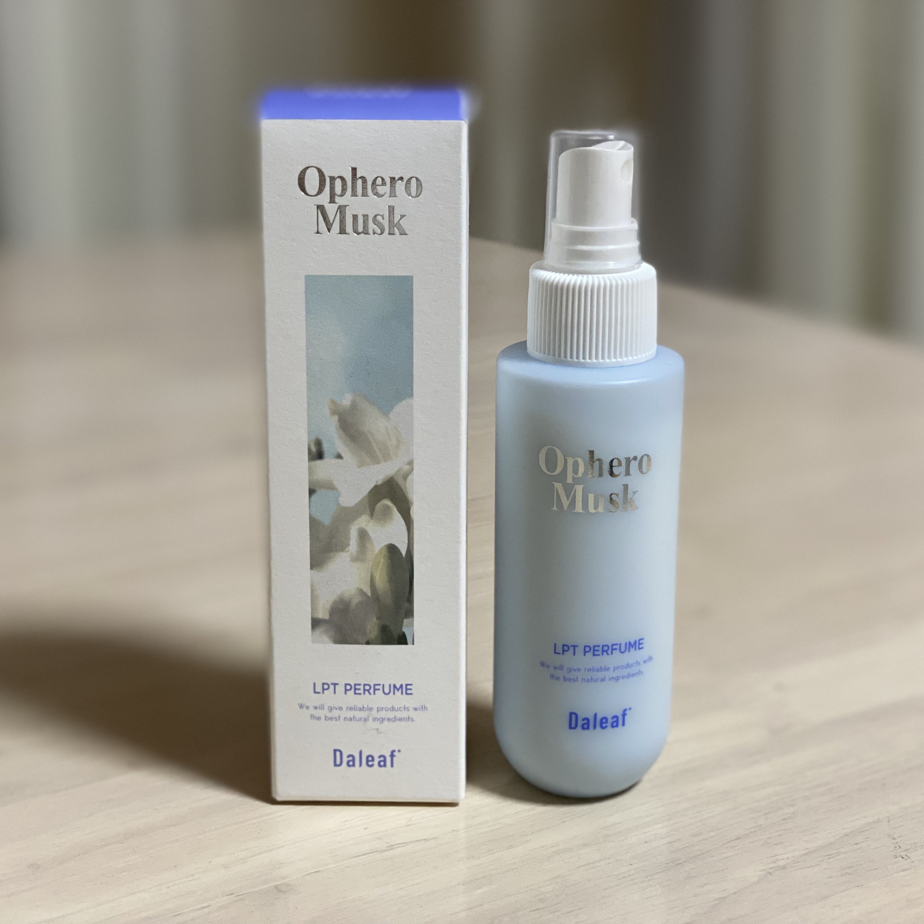 パフュームヘアパックインミスト Ophero Musk/Daleaf/アウトバストリートメントを使ったクチコミ（1枚目）