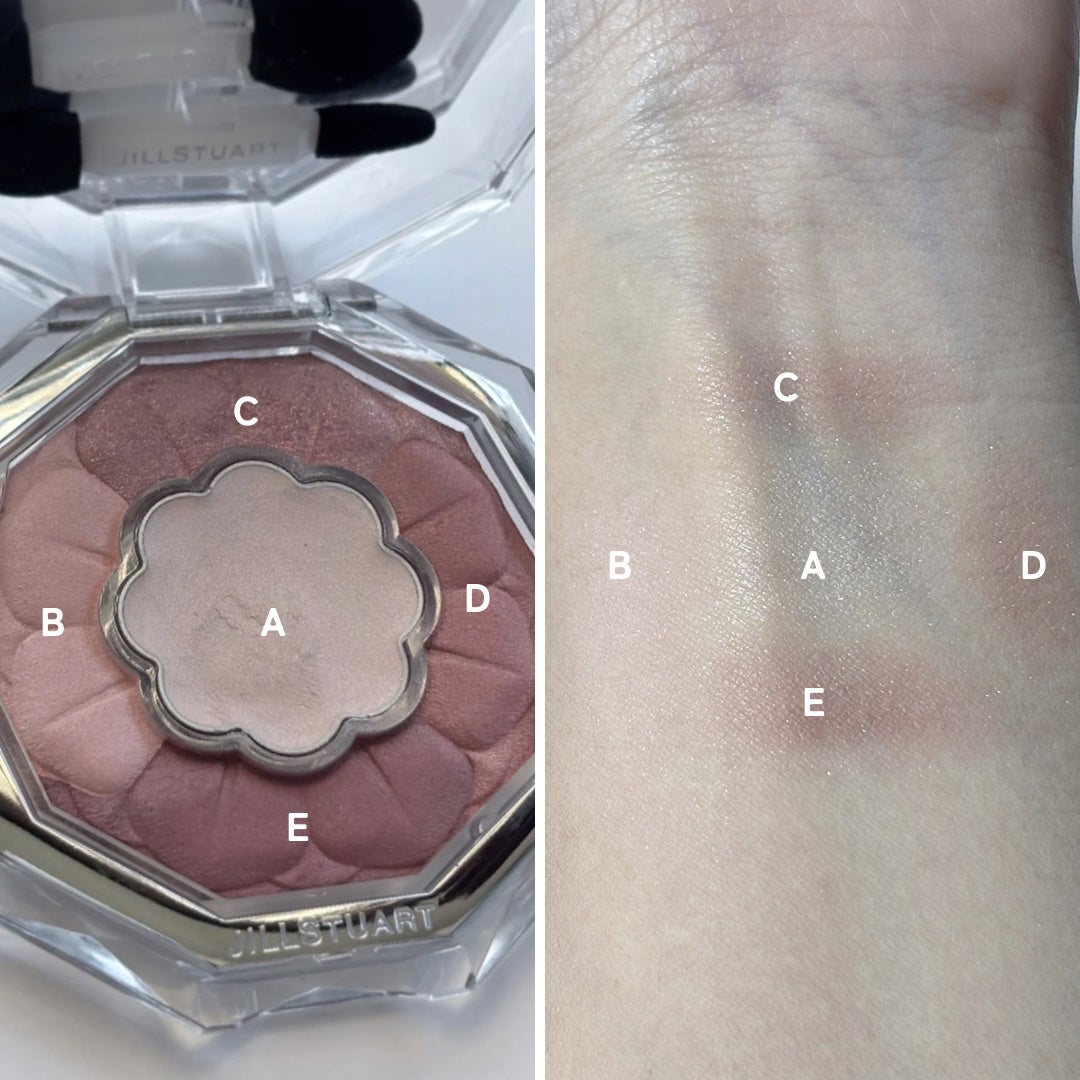 ジルスチュアート ブルームクチュール アイズ/JILL STUART/アイシャドウパレットを使ったクチコミ(5枚目)