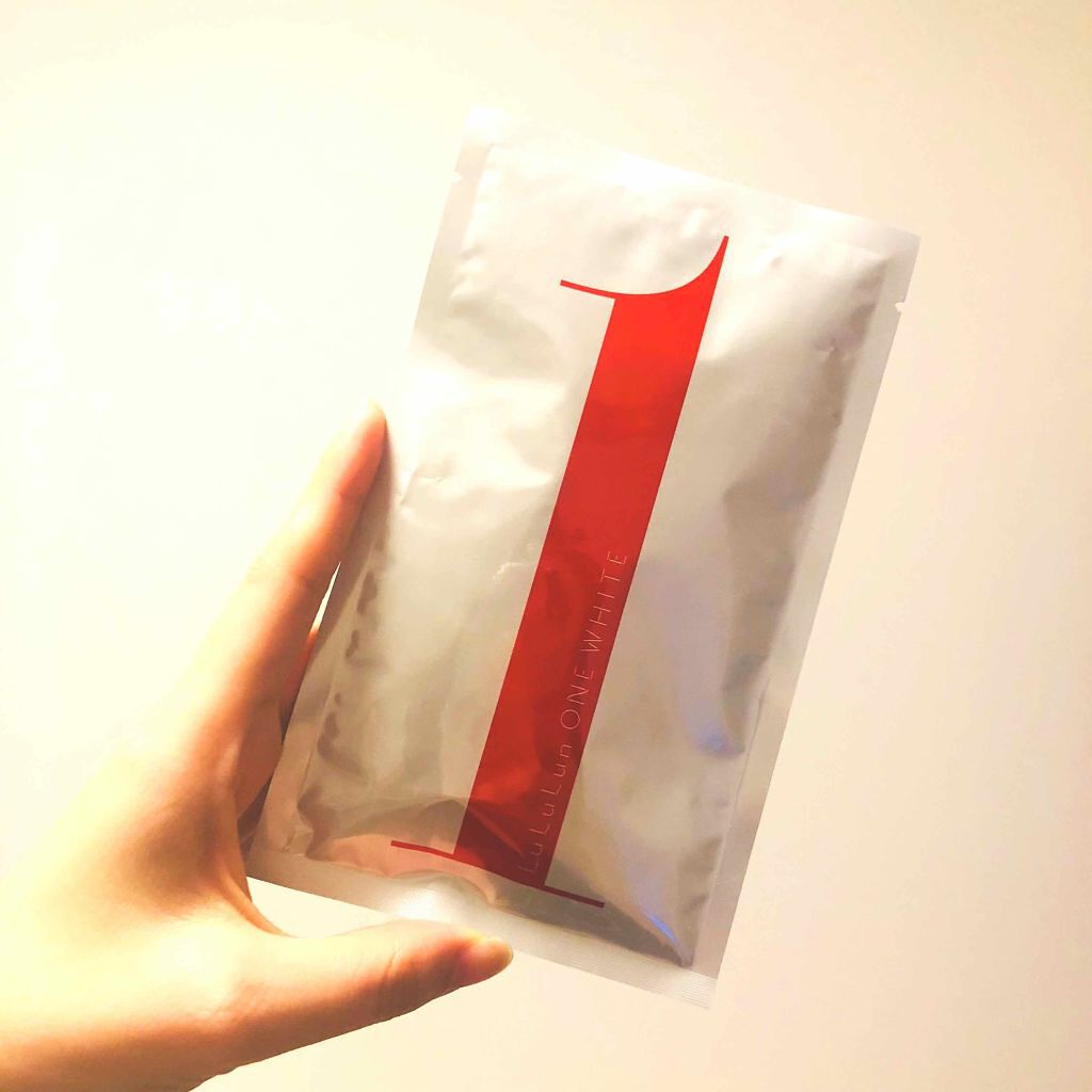 ルルルン ONE WHITE/ルルルン/シートマスク・パックを使ったクチコミ(1枚目)