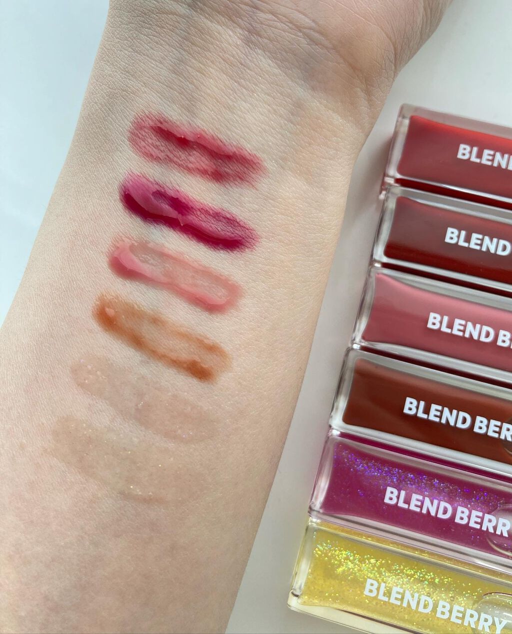 ジューシィリップデュウ/BLEND BERRY/口紅を使ったクチコミ(6枚目)
