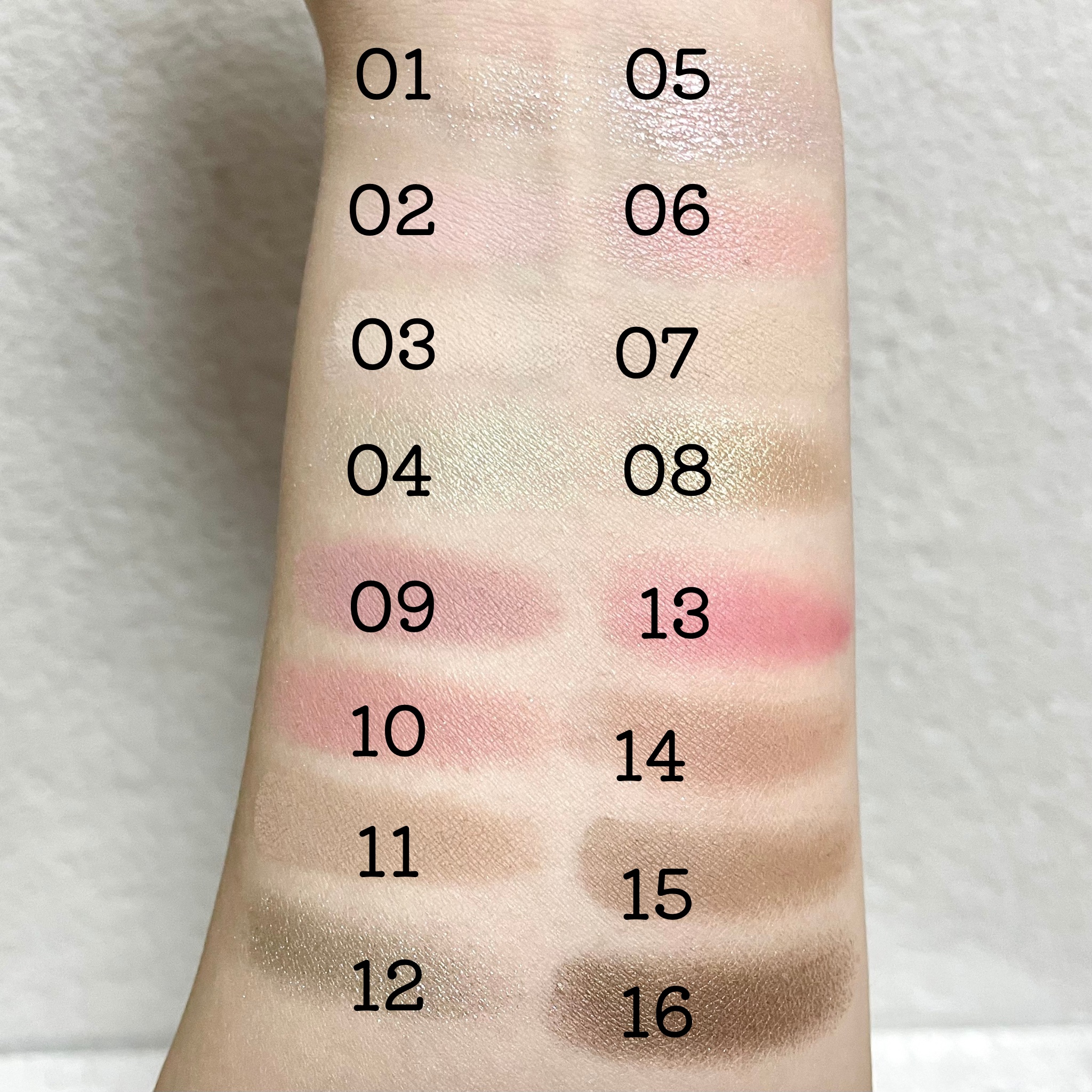 ソフトブラーリングアイパレット/wakemake/アイシャドウパレットを使ったクチコミ（3枚目）