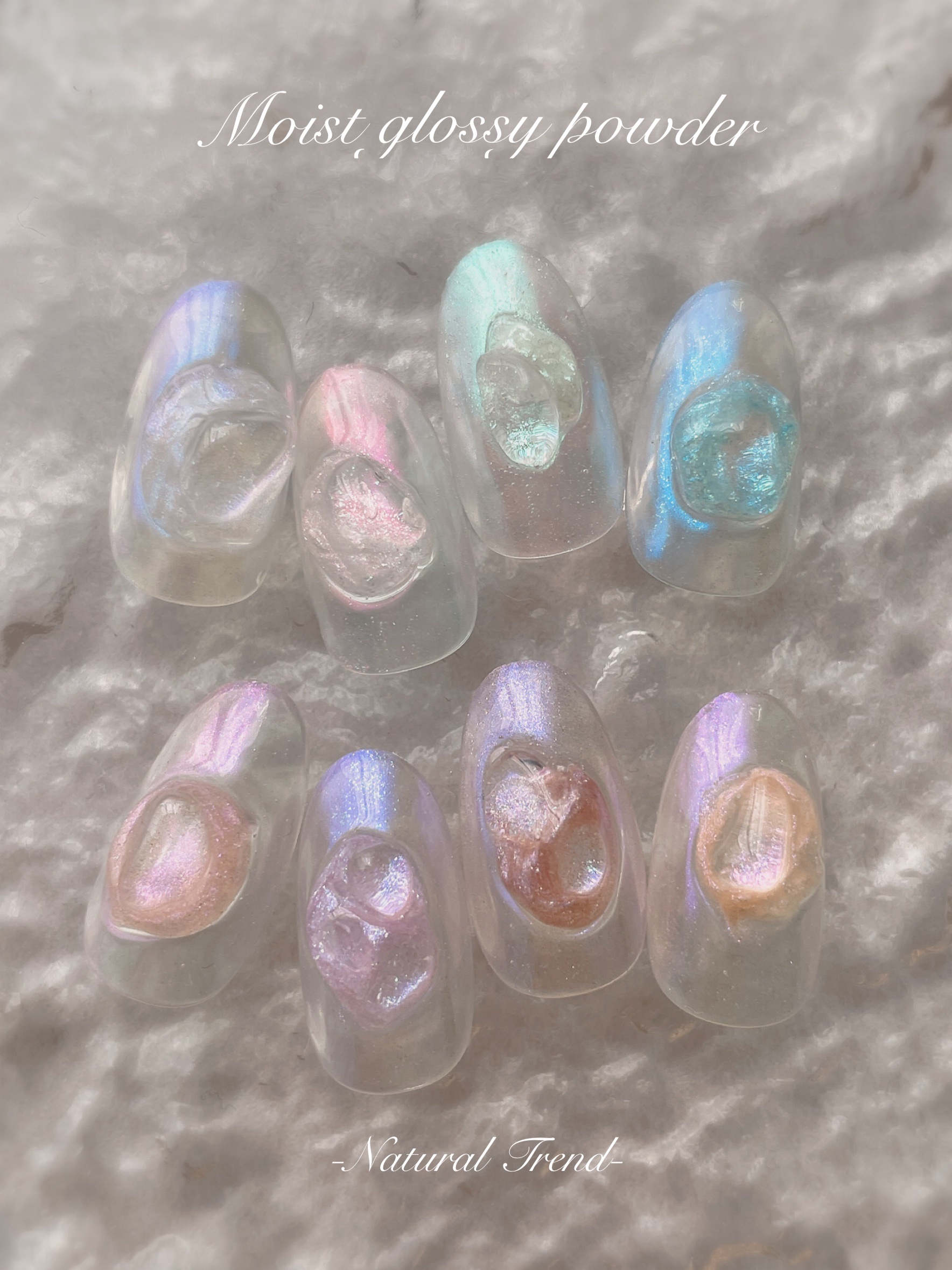 Moist glossy powder/NaturalTrend/ネイル用品を使ったクチコミ（3枚目）