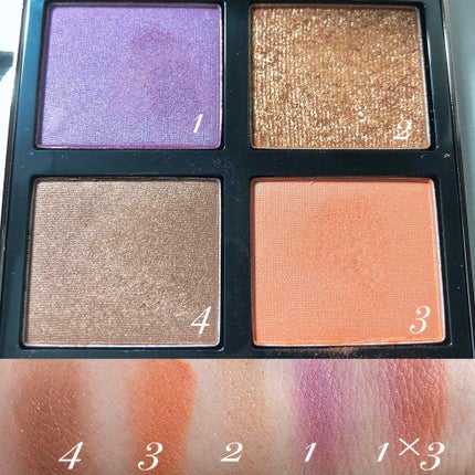 アイ カラー クォード/TOM FORD BEAUTY/アイシャドウパレットを使ったクチコミ(2枚目)