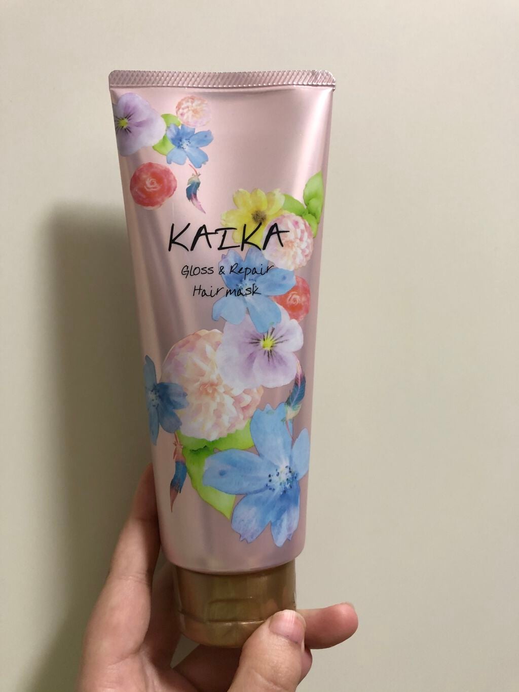 カイカ グロス&リペア へアマスク/KAIKA/ヘアマスク・ヘアパックを使ったクチコミ(1枚目)