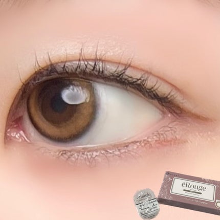 エルージュ 2weeks/éRouge/2週間(2WEEKS)カラコンを使ったクチコミ(7枚目)