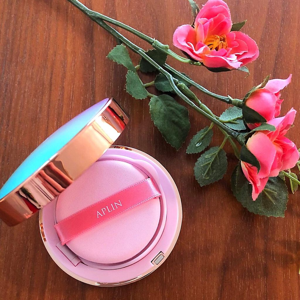 ピンクティーツリーカバークッション/APLIN/クッションファンデーションを使ったクチコミ（1枚目）
