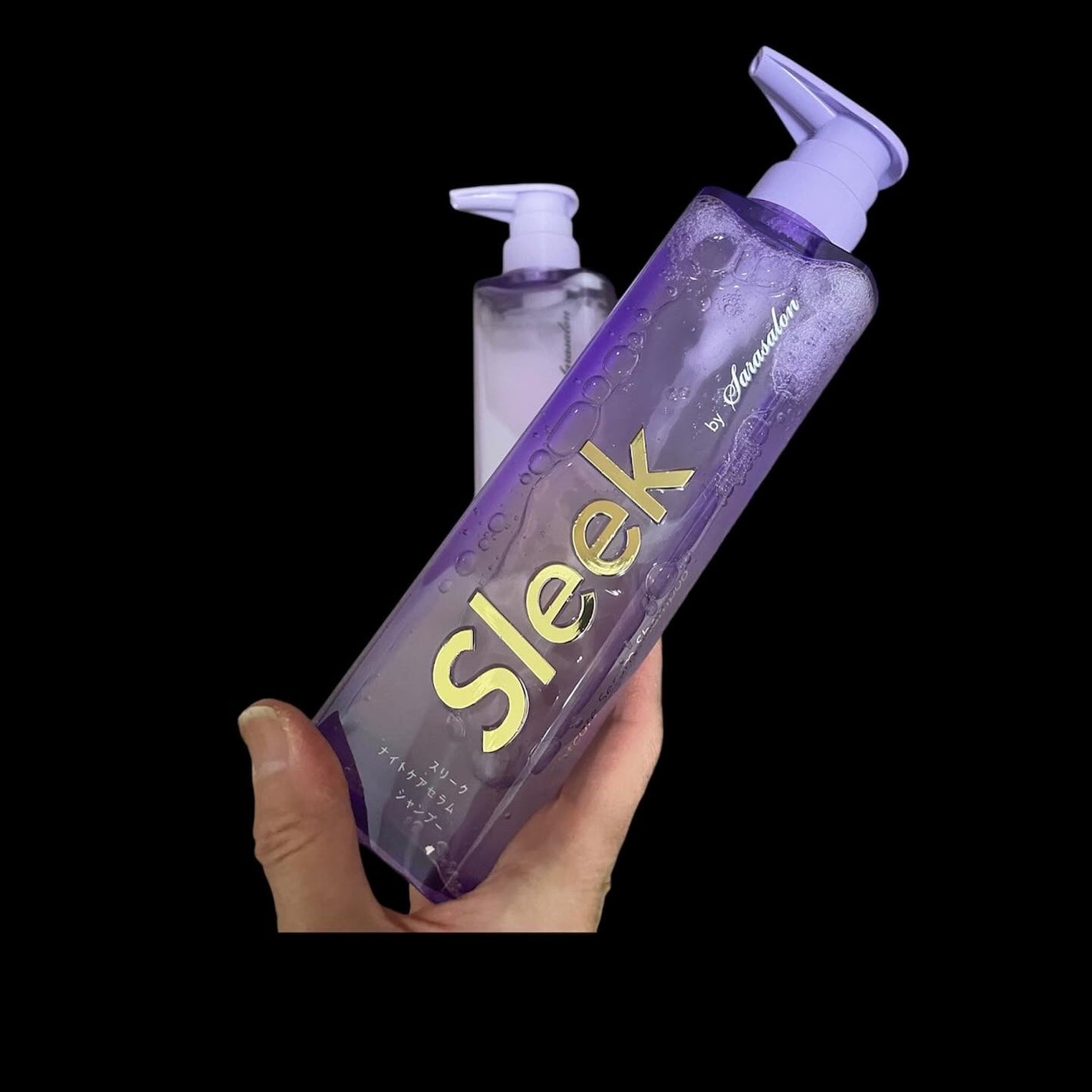 スリークバイサラサロン ナイトケアセラム シャンプー/トリートメント/スリーク by サラサロン/市販シャンプーを使ったクチコミ(2枚目)