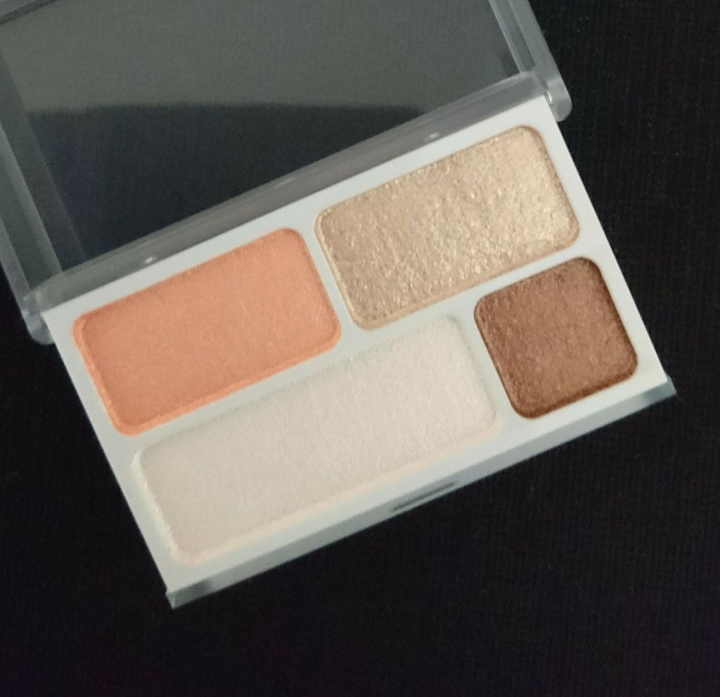 アイカラー4色タイプ/無印良品/アイシャドウパレットを使ったクチコミ(2枚目)