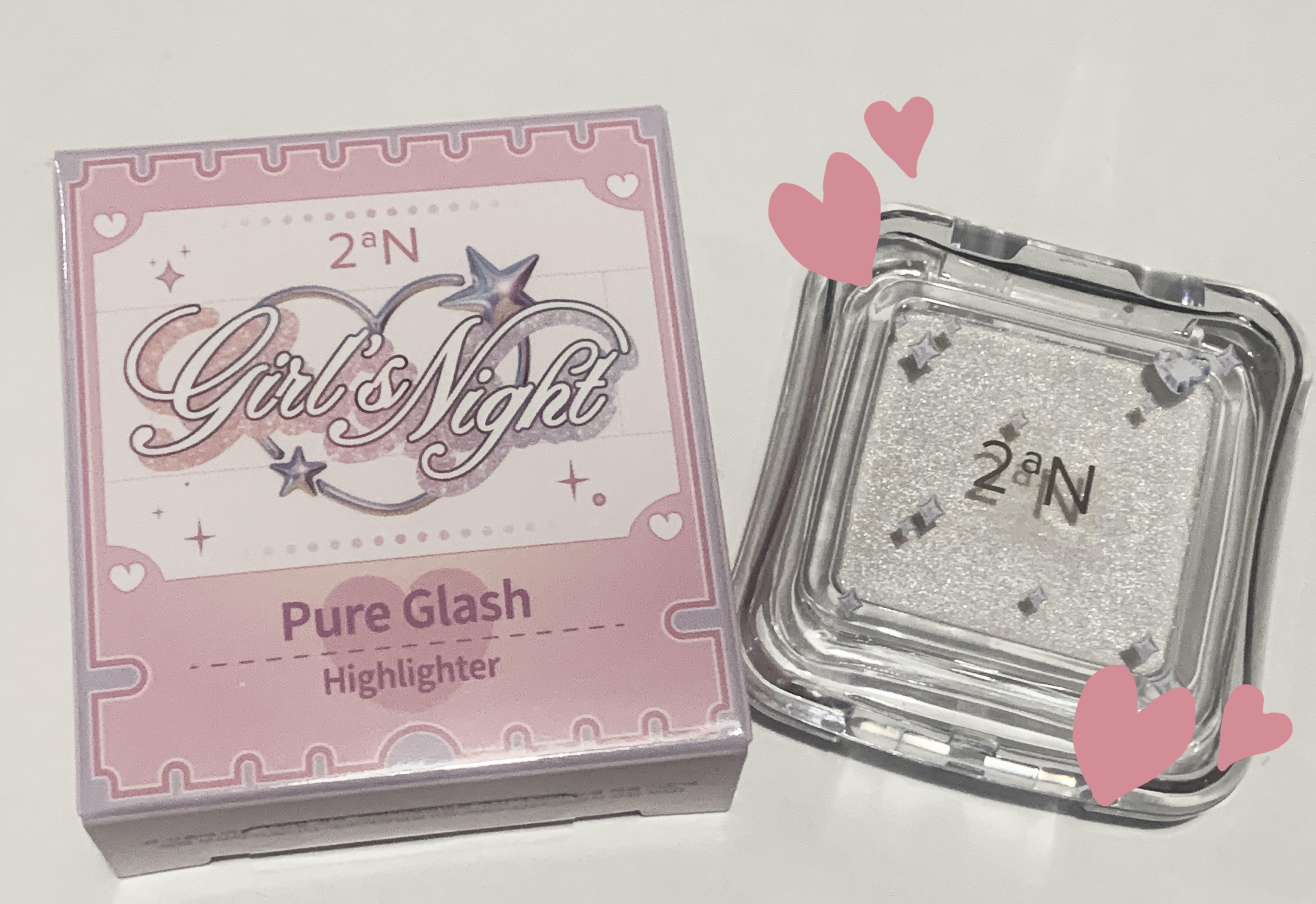 ピュアグラッシュ ハイライター/2aN/パウダーハイライトを使ったクチコミ（1枚目）