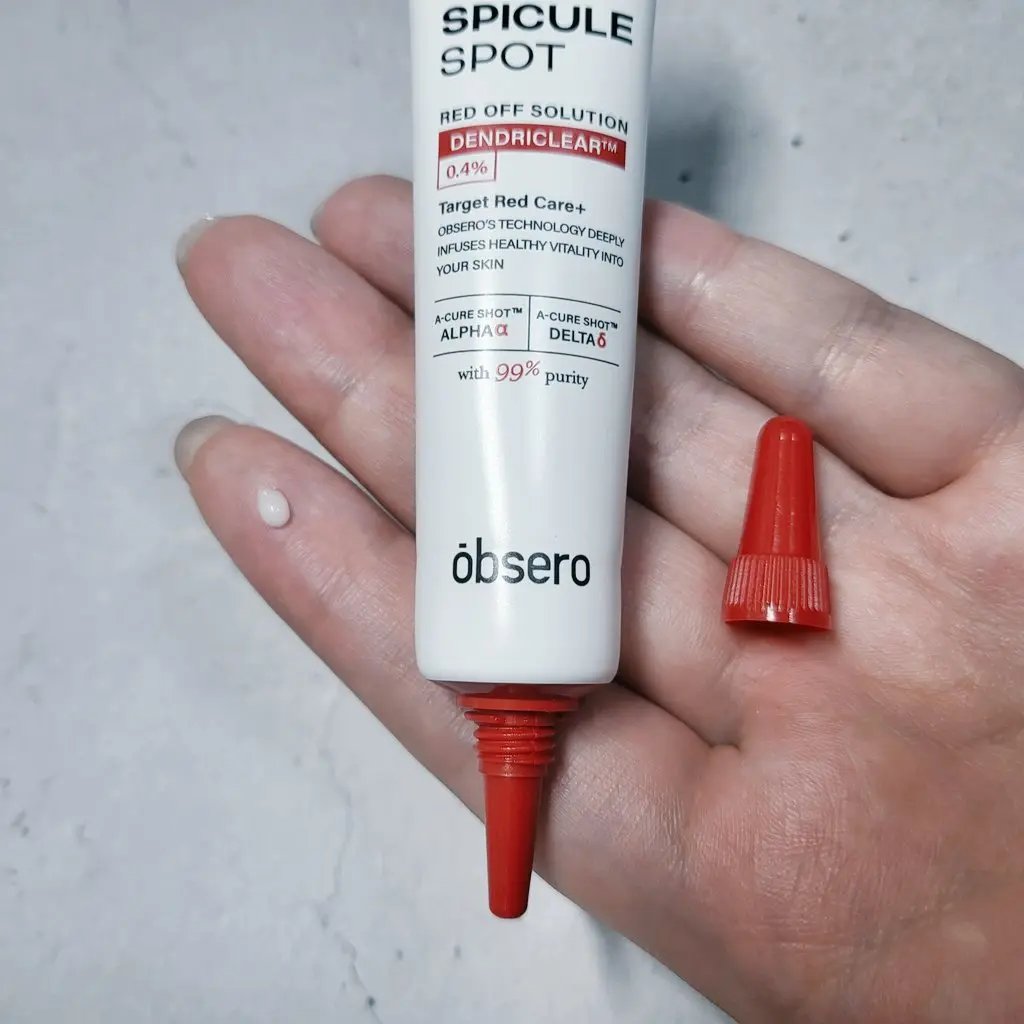 エーキュアスピキュールスポット/obsero/フェイスクリームを使ったクチコミ（2枚目）