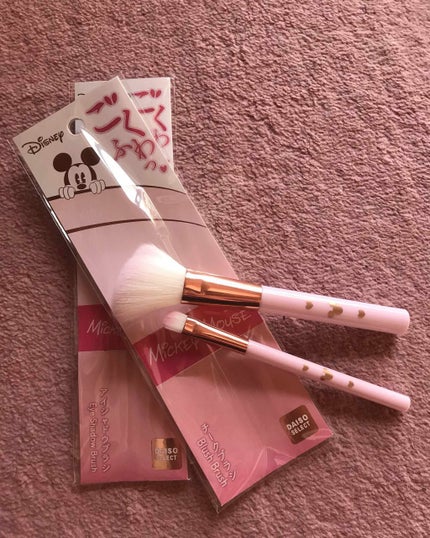 ごくふわブラシ/DAISO/メイクブラシを使ったクチコミ(1枚目)