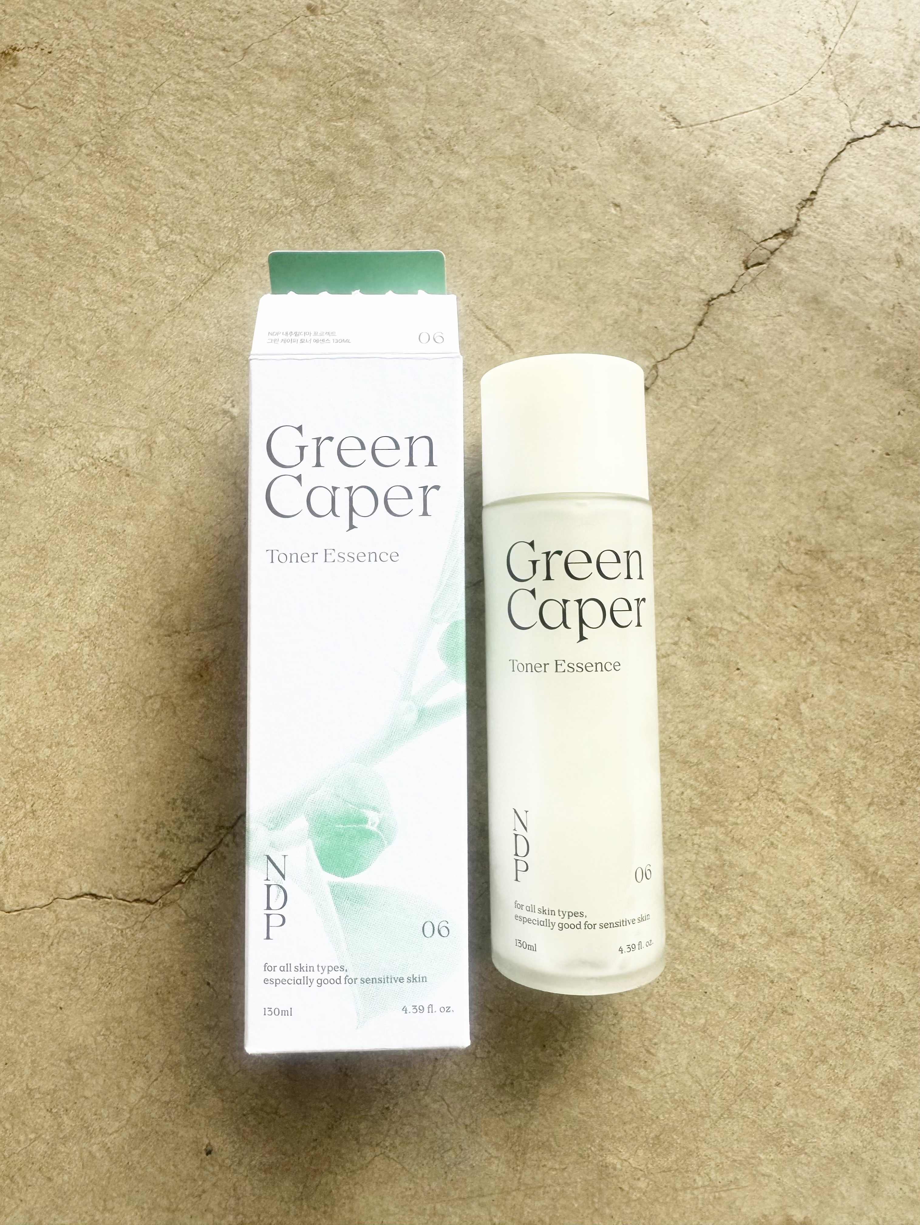 Green Caper Toner Essence/NATURAL DERMA PROJECT/化粧水を使ったクチコミ（3枚目）