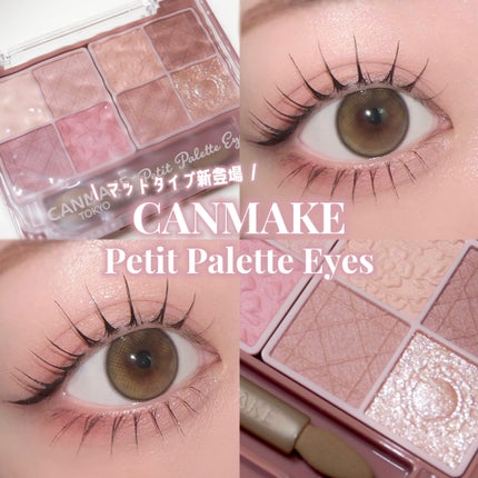 プティパレットアイズ(マットタイプ)/キャンメイク/パウダーアイシャドウを使ったクチコミ(1枚目)