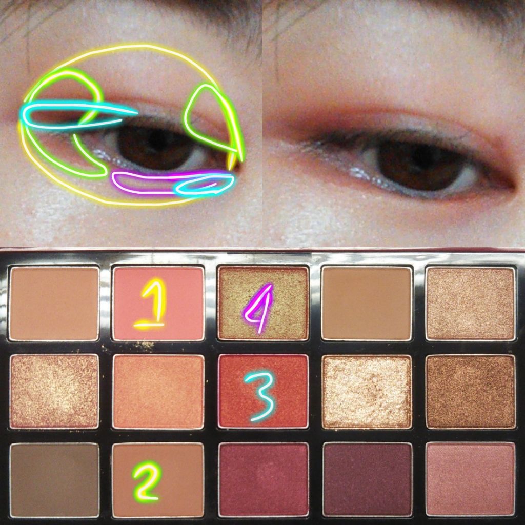 プレイカラーアイパレット ベストラブ/ETUDE/アイシャドウパレットを使ったクチコミ（2枚目）