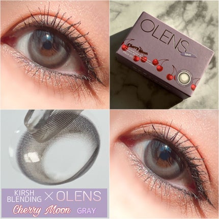Cherry moon 1Month/OLENS/カラーコンタクトレンズを使ったクチコミ(1枚目)