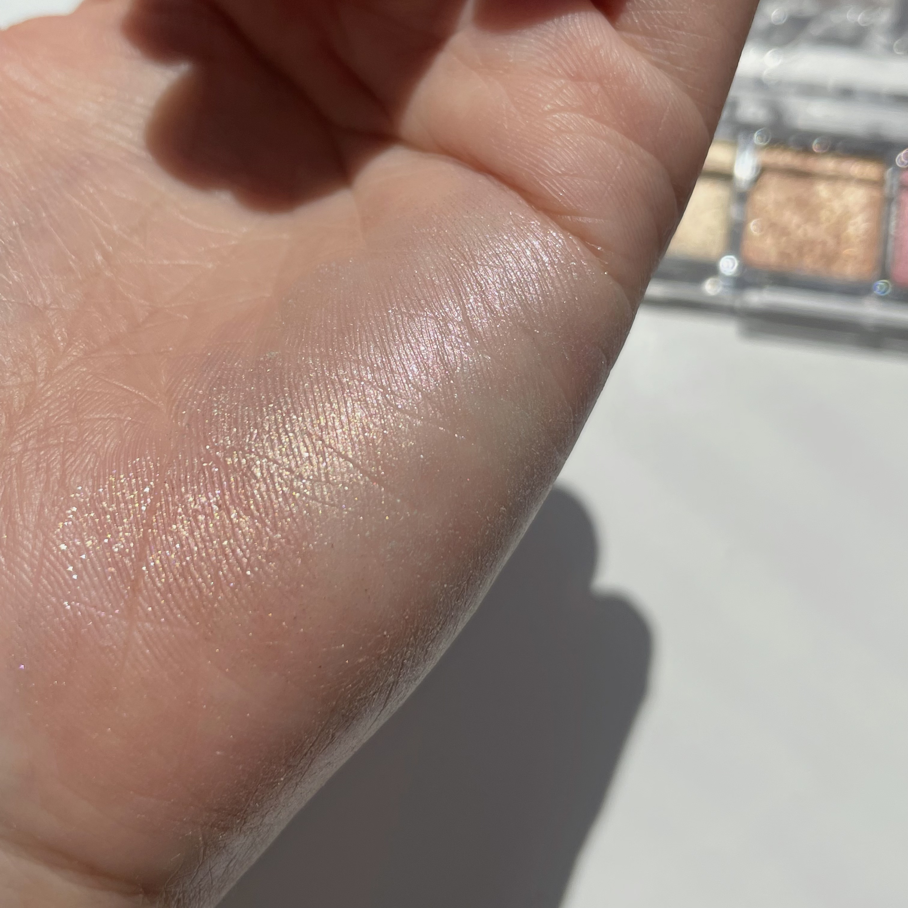 Mood Shower Face Palette/unleashia/パウダーハイライトを使ったクチコミ（3枚目）