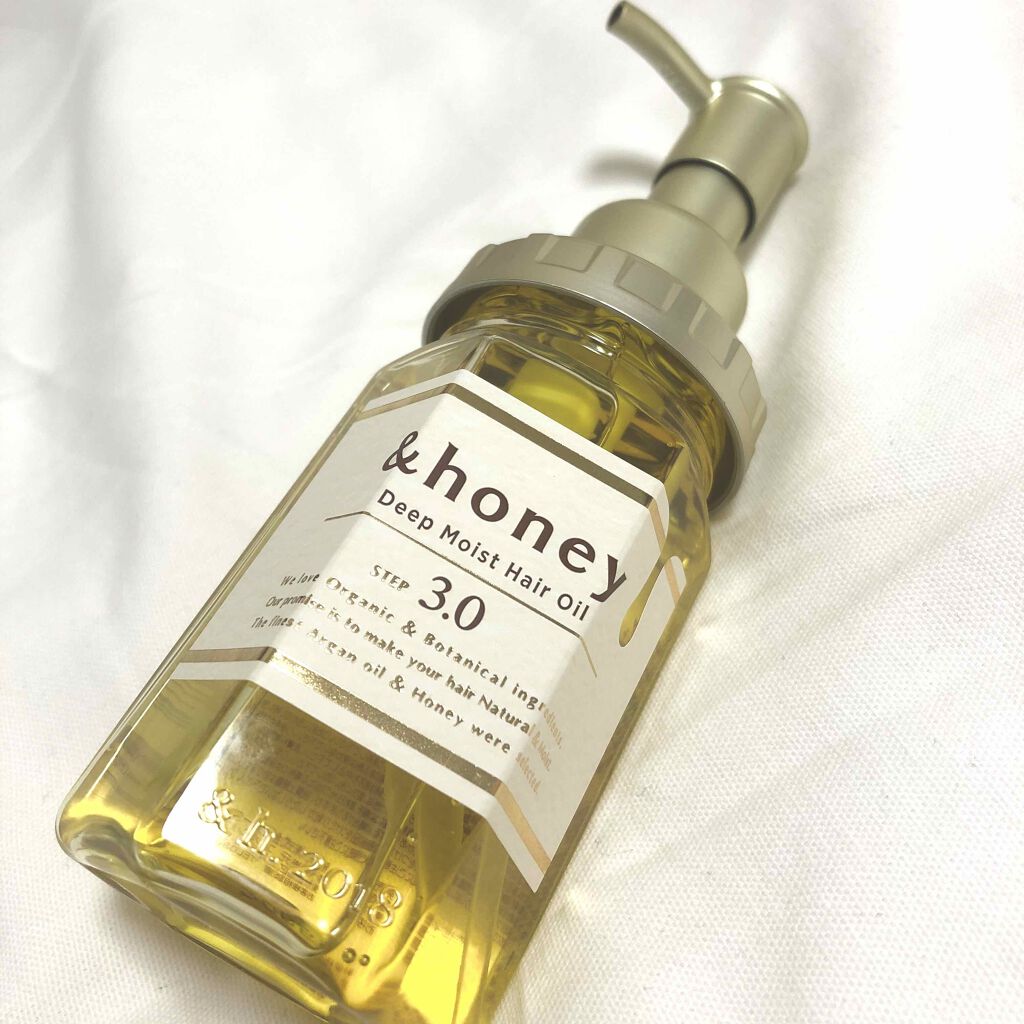ディープモイスト ヘアオイル3.0/&honey/ヘアオイルを使ったクチコミ（1枚目）