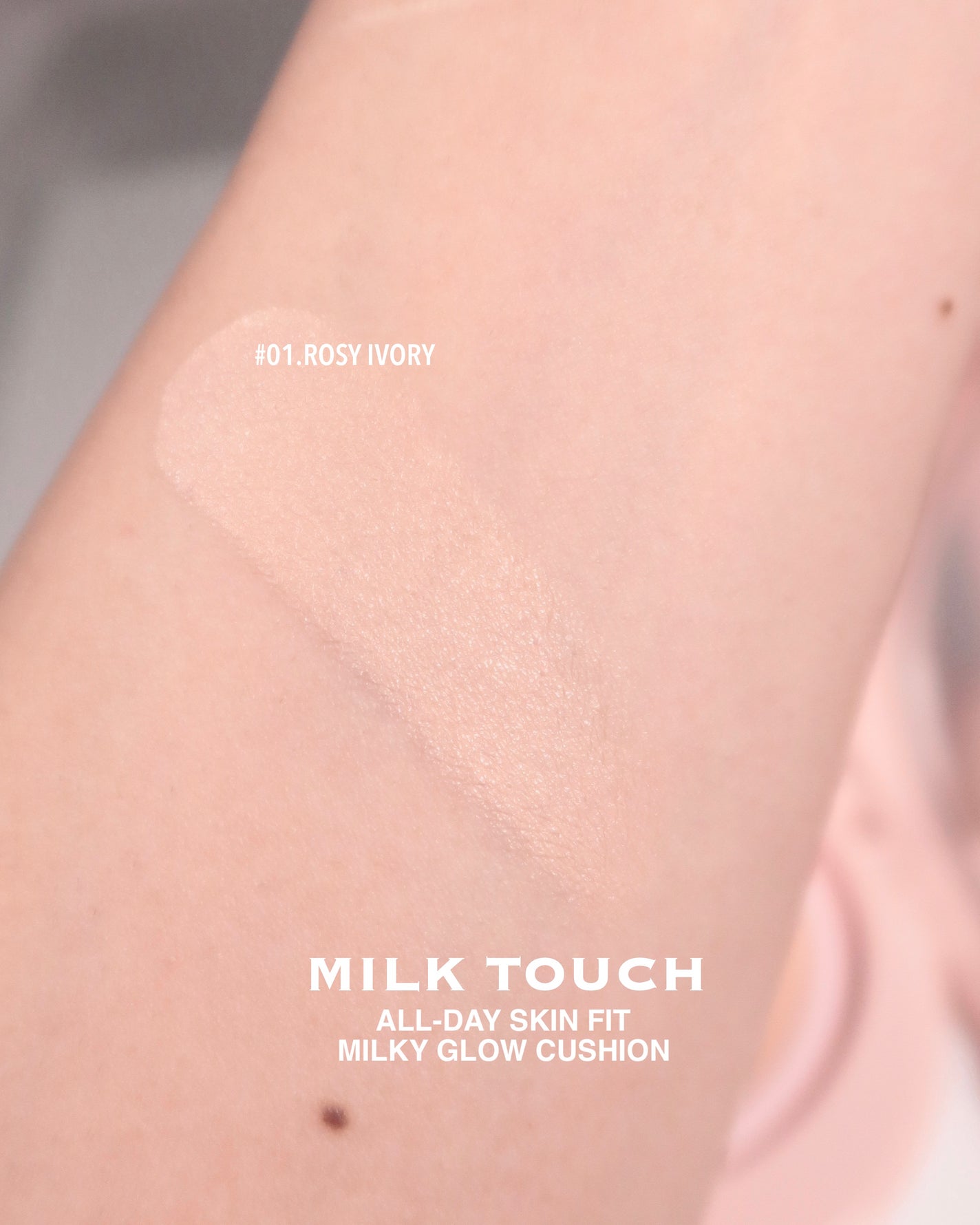 オールデイスキンフィットミルキーグロウクッション/Milk Touch/クッションファンデーションを使ったクチコミ(6枚目)