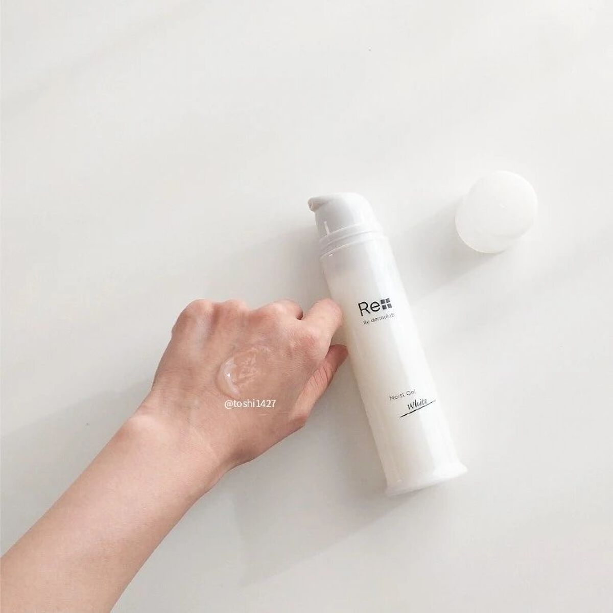 モイストゲルホワイト/Re dermalab/オールインワン化粧品を使ったクチコミ（3枚目）