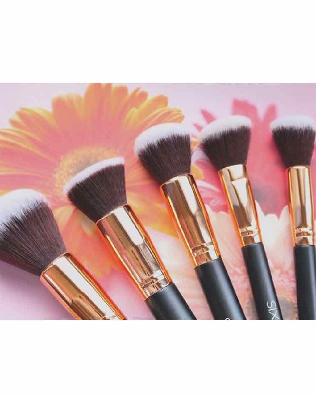 貴族のゴールド メイクブラシ11本セット 化粧ポーチ付き/SIXPLUS/メイクブラシを使ったクチコミ(1枚目)