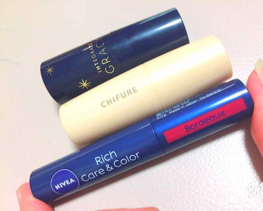 ニベア リッチケア&カラーリップ/ニベア/リップクリームを使ったクチコミ(1枚目)