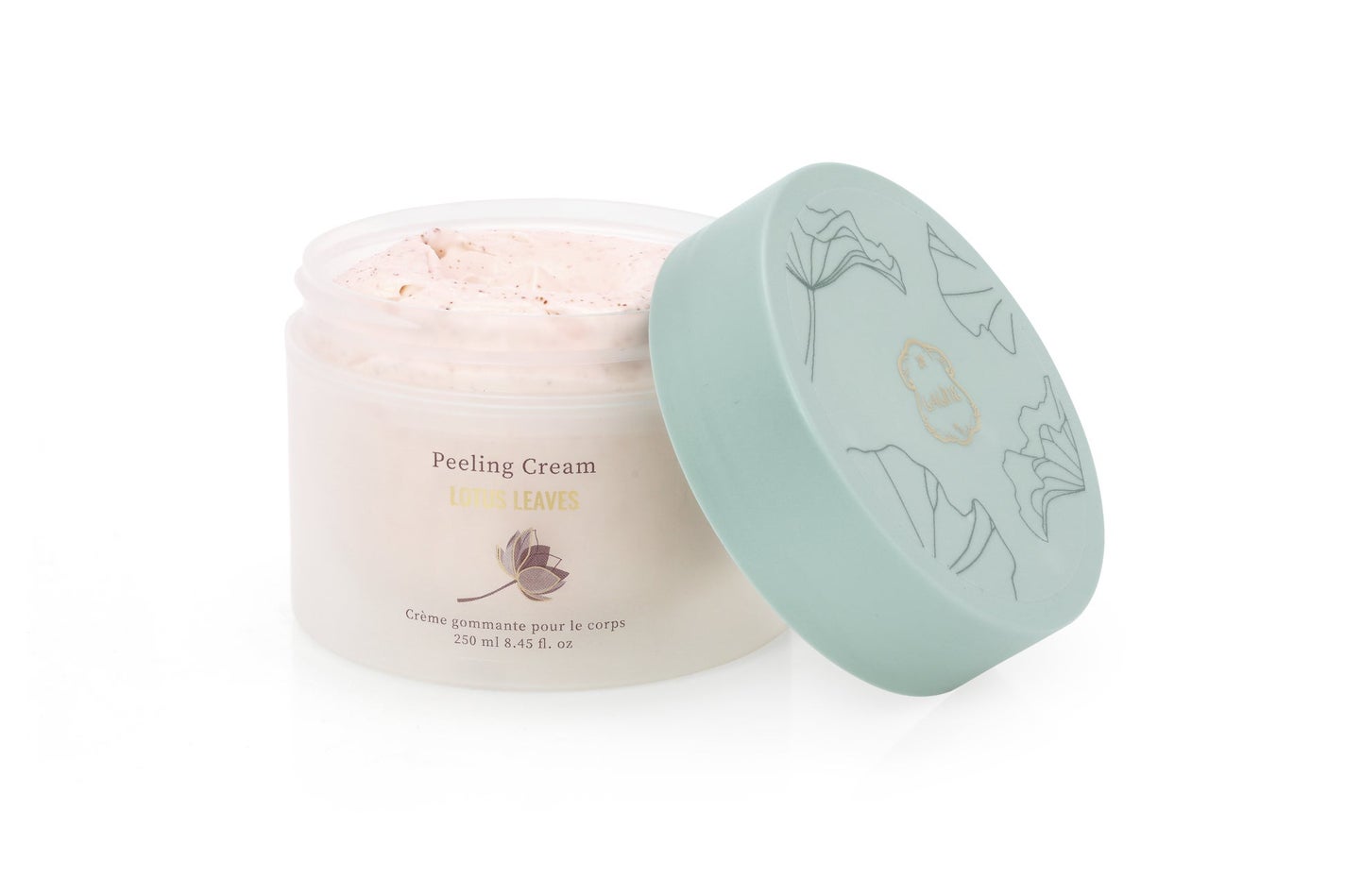 ピーリングクリーム ロータスリーブス Laline