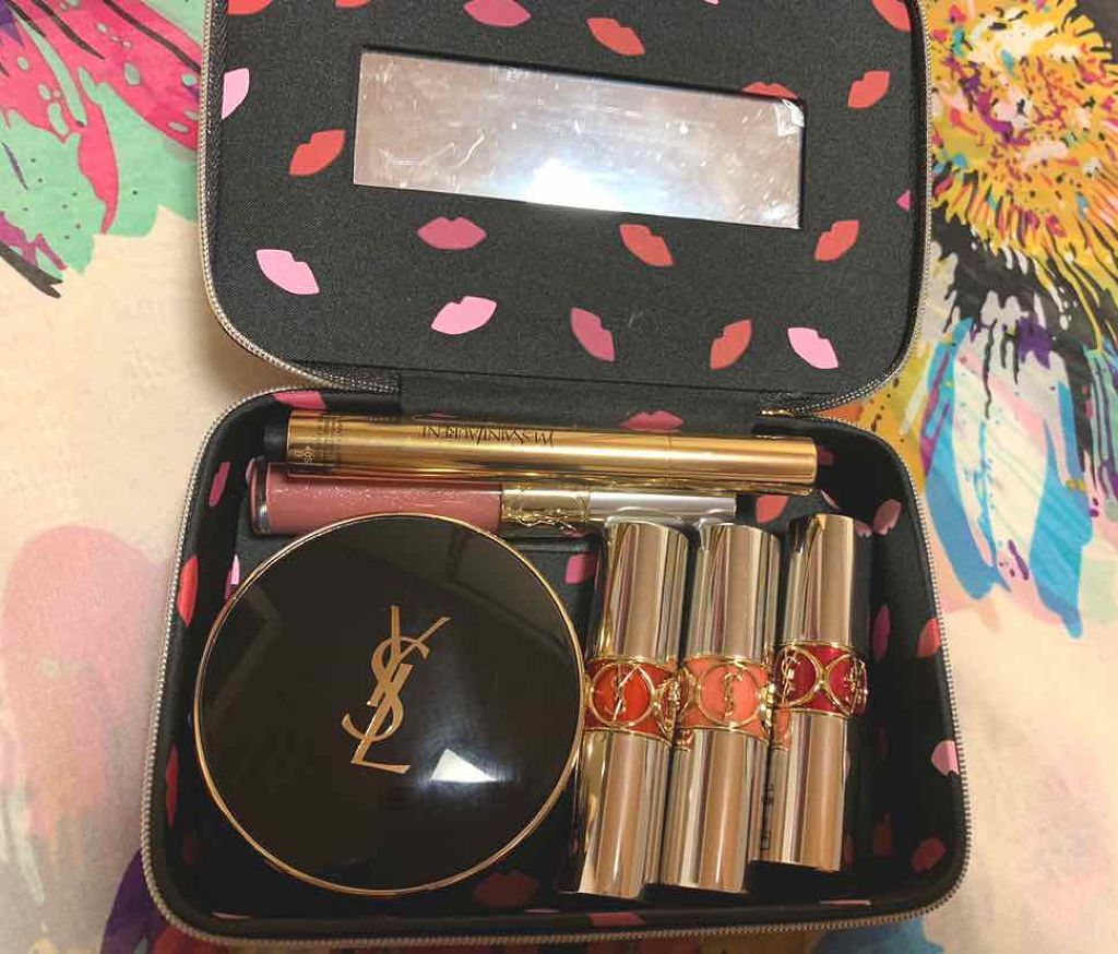 オリジナルバニティ/YVES SAINT LAURENT BEAUTE/化粧ポーチを使ったクチコミ(4枚目)