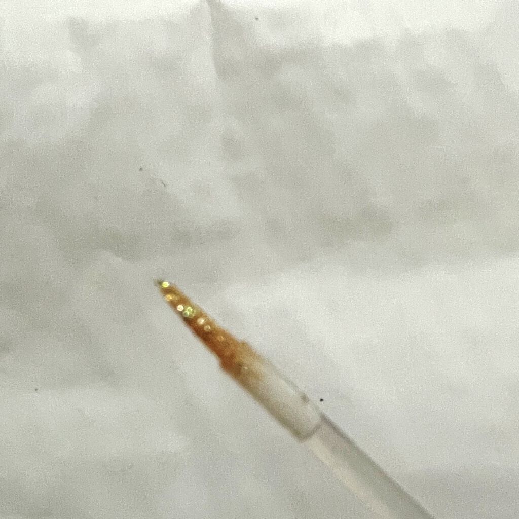 リキッド グリッター シャドウ/rom&nd/グリッターを使ったクチコミ（2枚目）