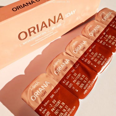 i-sha Oriana/蜜のレンズ/カラーコンタクトレンズを使ったクチコミ（2枚目）