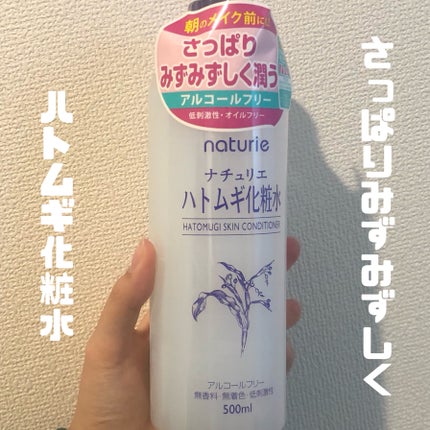 ハトムギ化粧水(ナチュリエ スキンコンディショナー R )/ナチュリエ/化粧水を使ったクチコミ(1枚目)