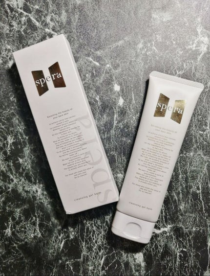 speraクレンジングジェルバーム/spera/クレンジングジェルを使ったクチコミ(1枚目)