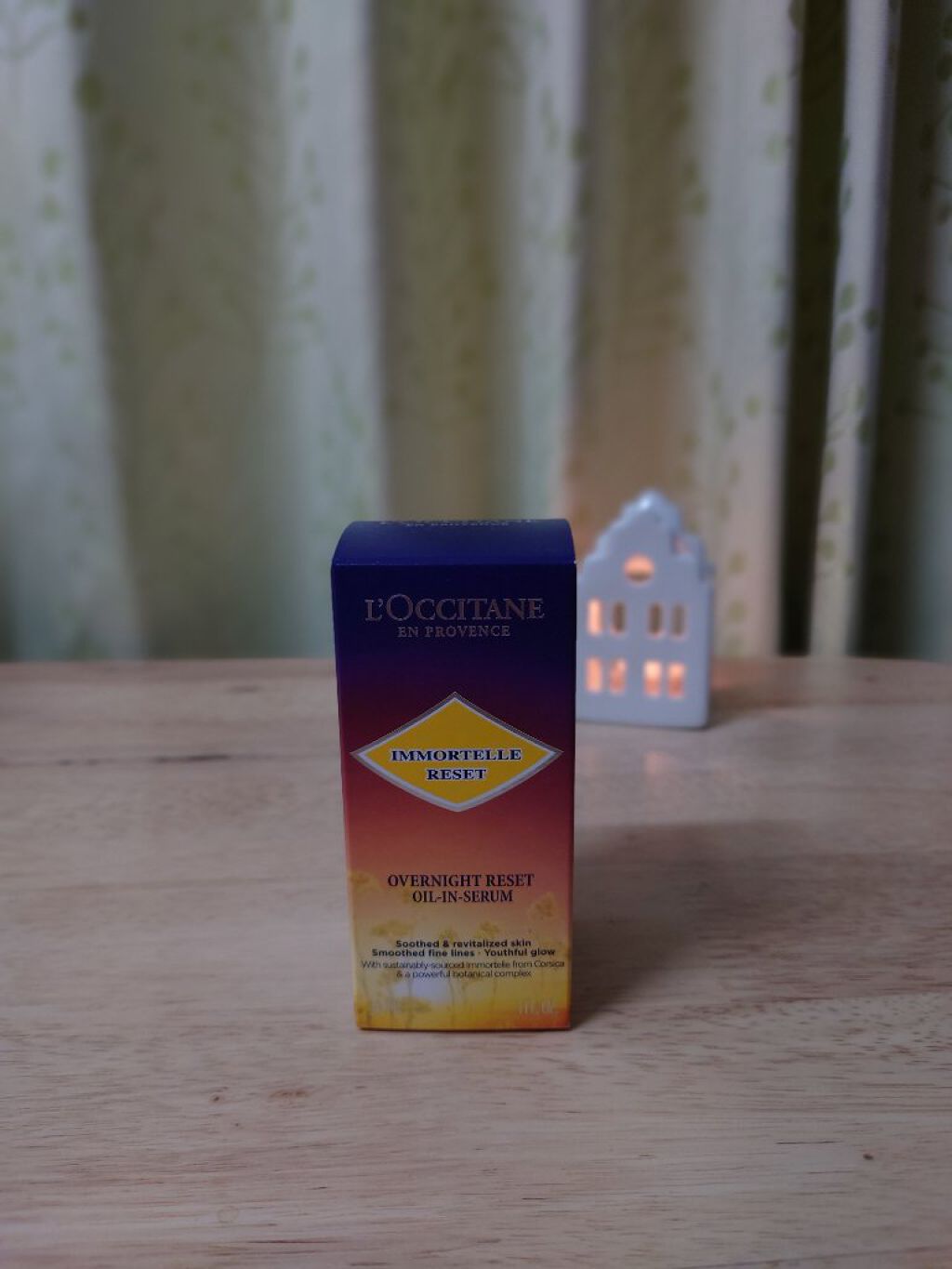 イモーテル オーバーナイトリセットセラム/L'OCCITANE/美容液を使ったクチコミ（2枚目）