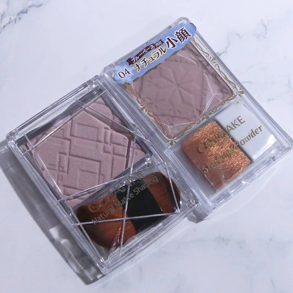 ナチュラルマットシェーディング/CEZANNE/シェーディングを使ったクチコミ（2枚目）