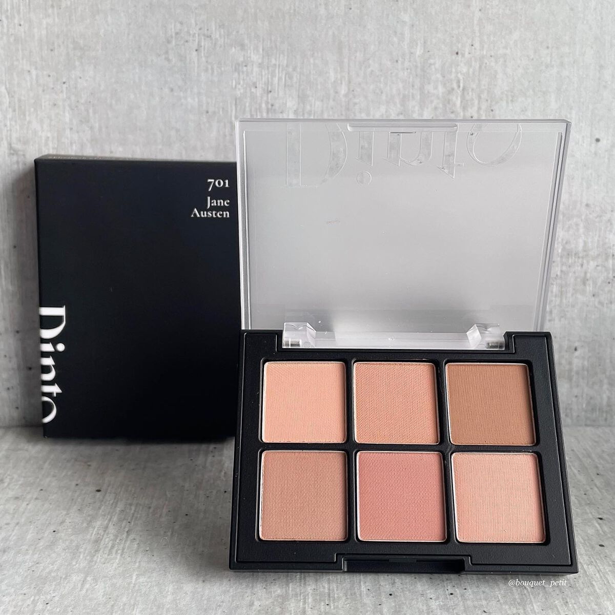 ブラーフィニシュシャドウパレット/Dinto/アイシャドウパレットを使ったクチコミ（2枚目）