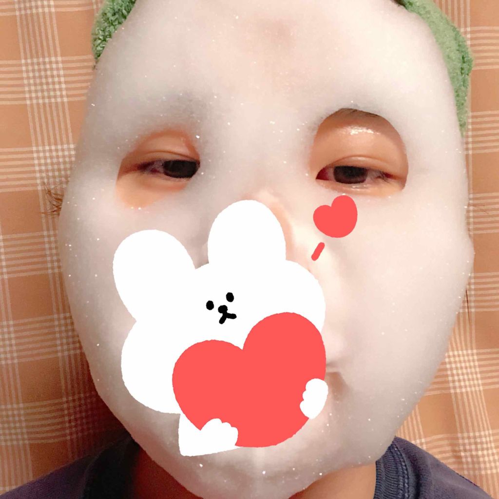 ホワイト もこもこ白泡マスク/リッツ/洗い流すパック・マスクを使ったクチコミ（3枚目）