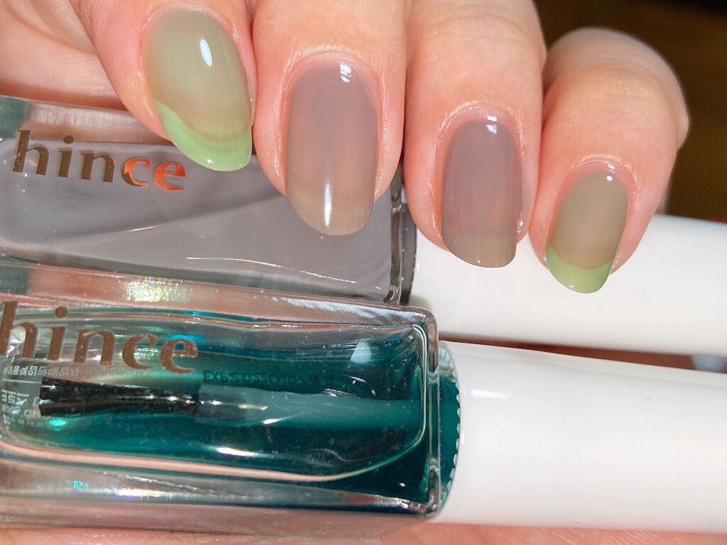 グロウアップネイルカラー/hince/マニキュアを使ったクチコミ（2枚目）
