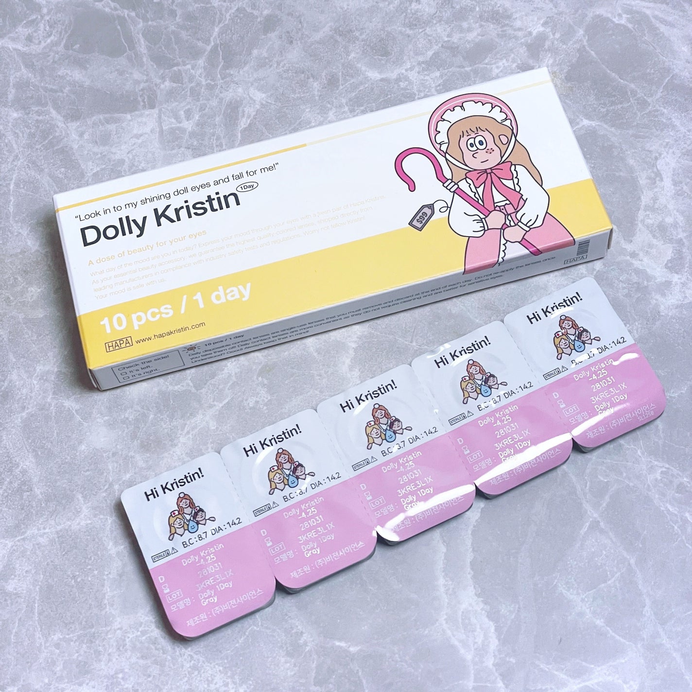 Dolly Kristin 1day Hapa kristin