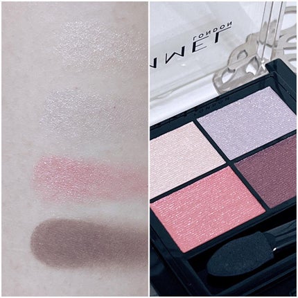 ワンダー エバー アイシャドウ/リンメル ロンドン/アイシャドウパレットを使ったクチコミ(3枚目)