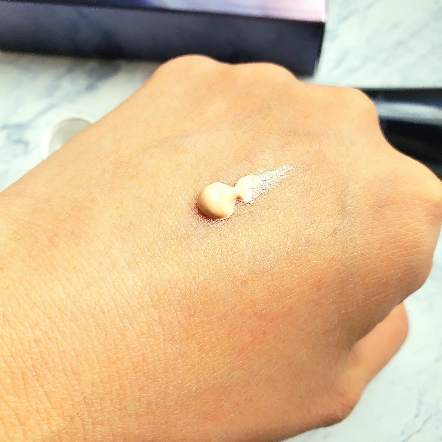 アンスリール クリームファンデーションブライトプラス/マリアンボレ/クリーム・エマルジョンファンデーションを使ったクチコミ(4枚目)