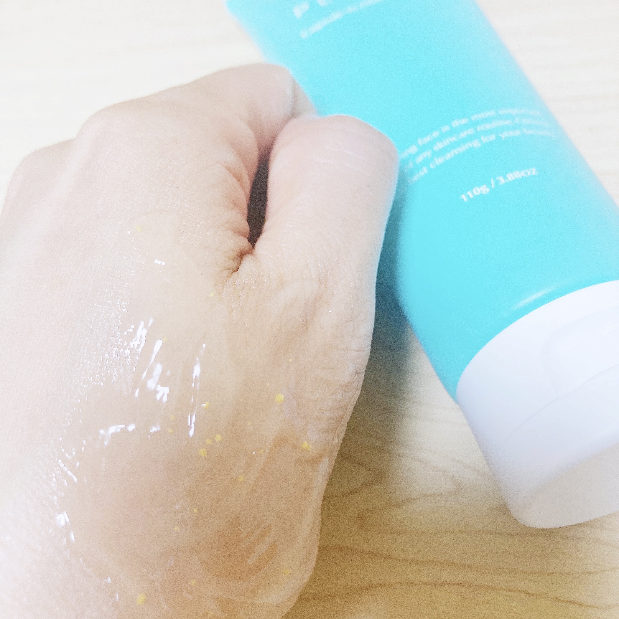 カプセルインハイドロクレンズ/PLUEST/クレンジングジェルを使ったクチコミ（2枚目）