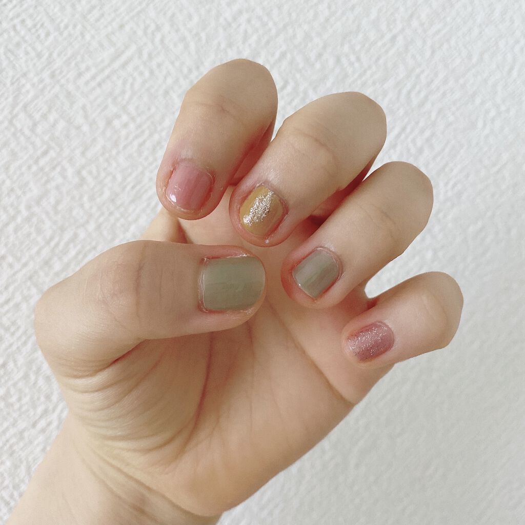 カラフルネイルズ/キャンメイク/マニキュアを使ったクチコミ（1枚目）