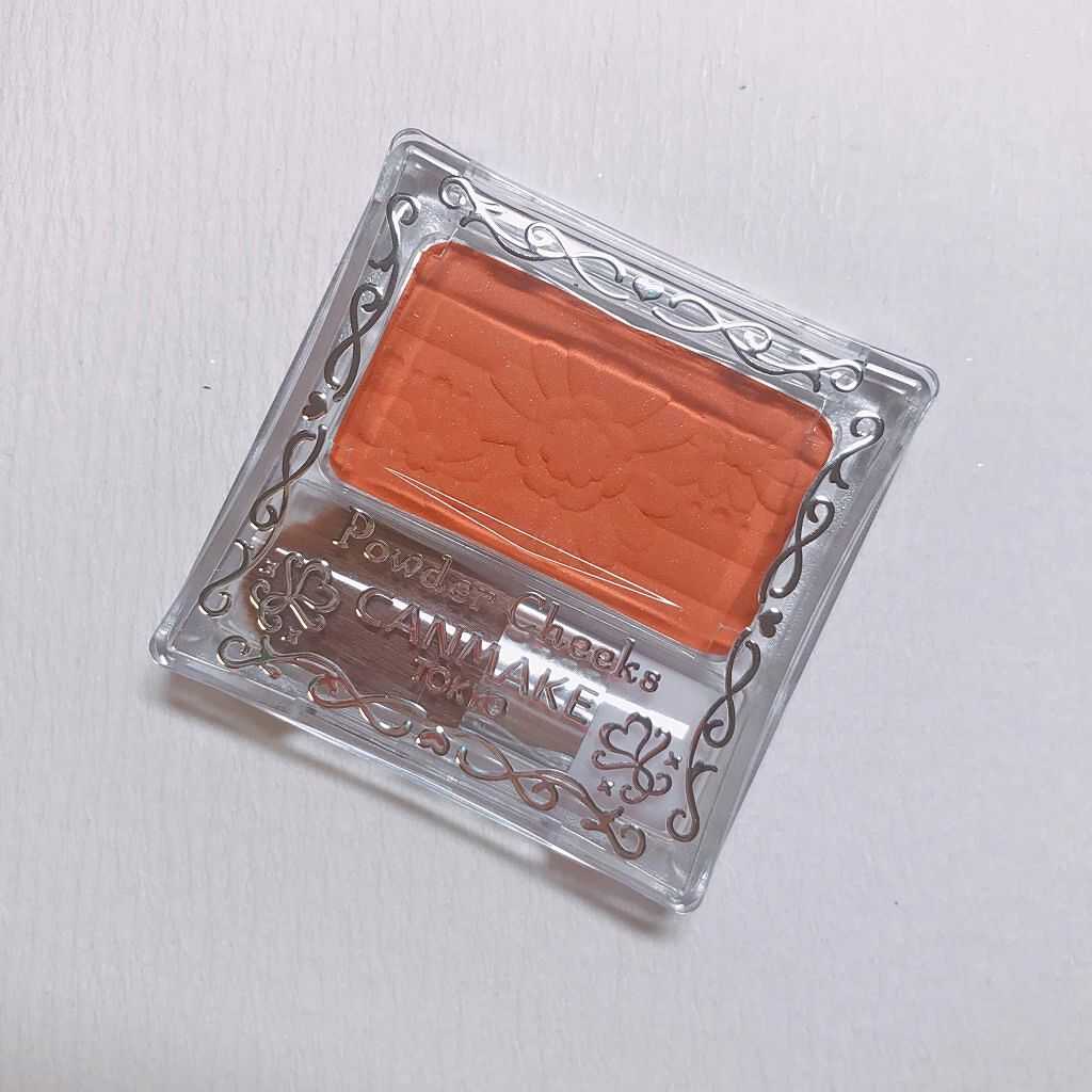 【旧品】パウダーチークス/キャンメイク/パウダーチークを使ったクチコミ（1枚目）