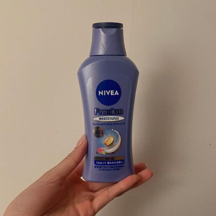プレミアムボディミルク ホワイトニング【医薬部外品】 /ニベア/ボディミルクを使ったクチコミ(1枚目)