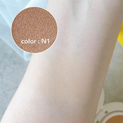 ヌーディステディクッション/SUREBASE/クッションファンデーションを使ったクチコミ(5枚目)